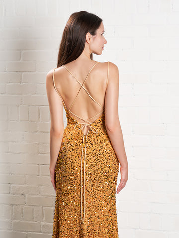 Alayan Long Sequins Prom Dress